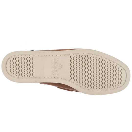 Sebago Docksides Crazy H Damen Brown Tan Leather