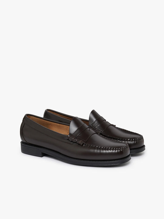 G.H BASS Weejun II Dame  Mørkebrun Leather Penny Loafers