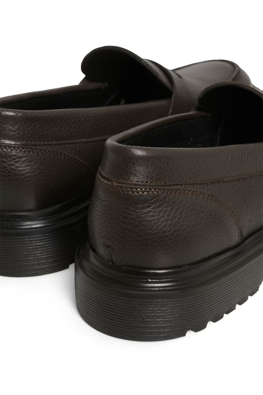 Matinique MABritton Grain Brun Loafer
