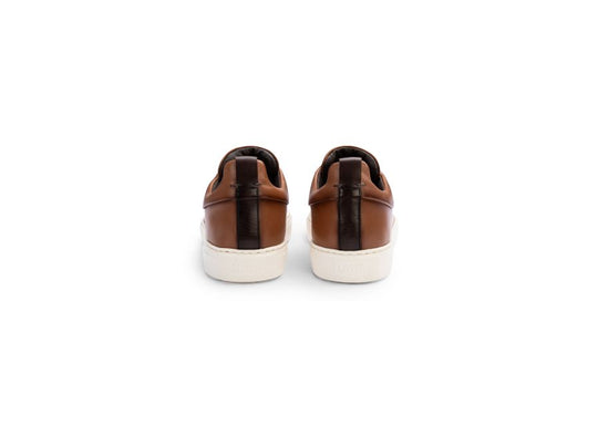 Lloyd Metro Flex Cognac Læder Sneaker