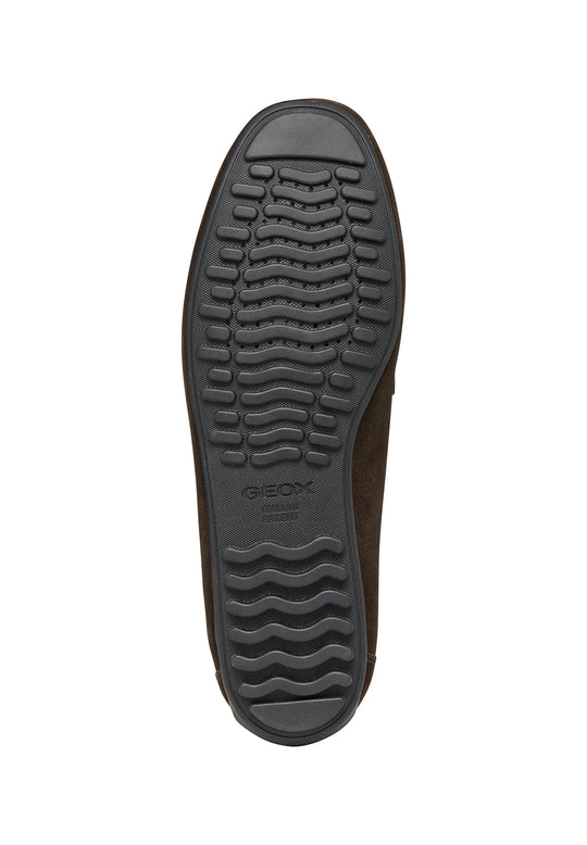 Geox U ISTRIA Mørkebrun Ruskind Loafer