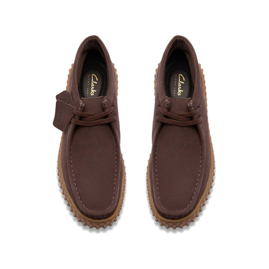 Clarks Torhill Moss Mørkebrun Ruskind Dame