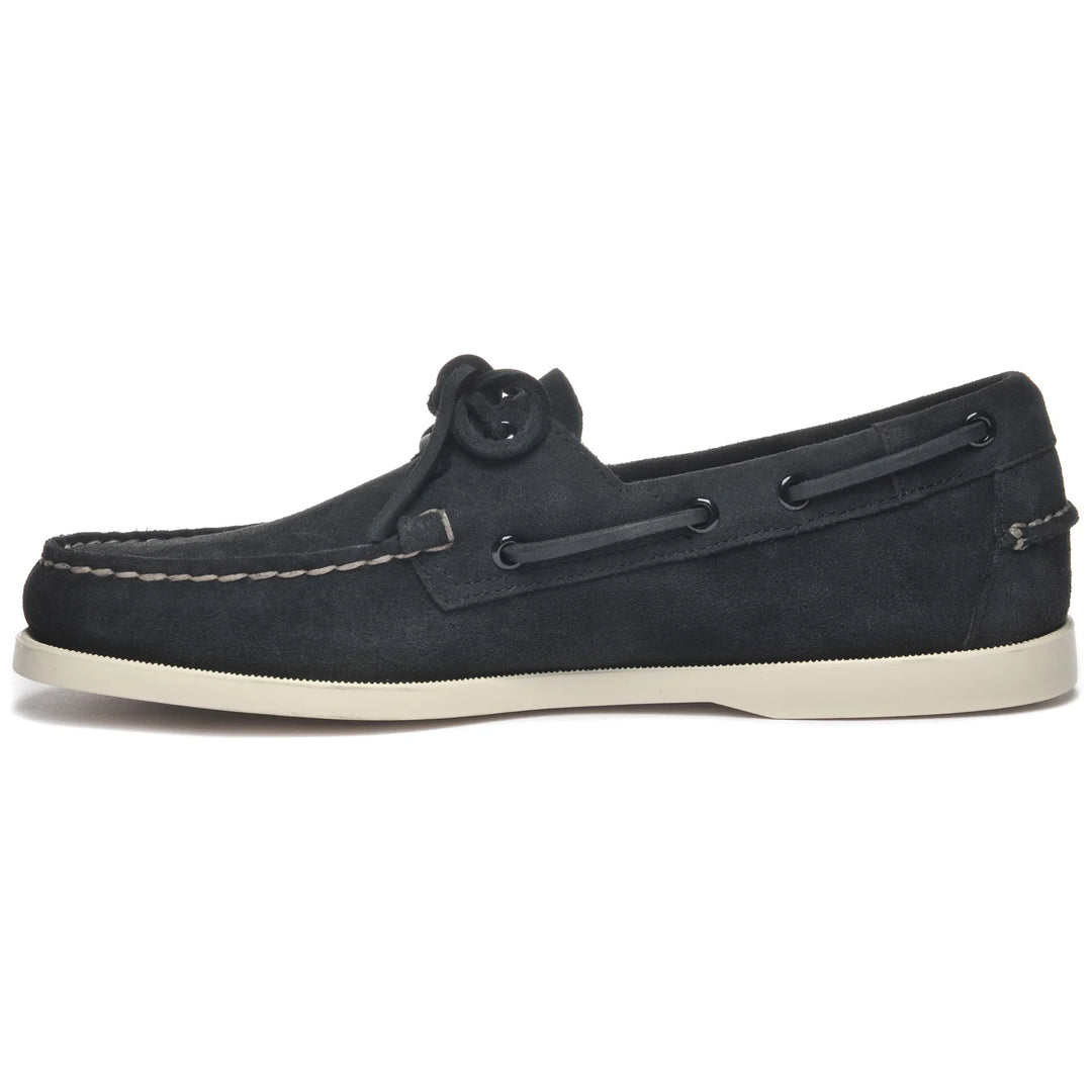 Sebago Portland Flesh Out Black Suede