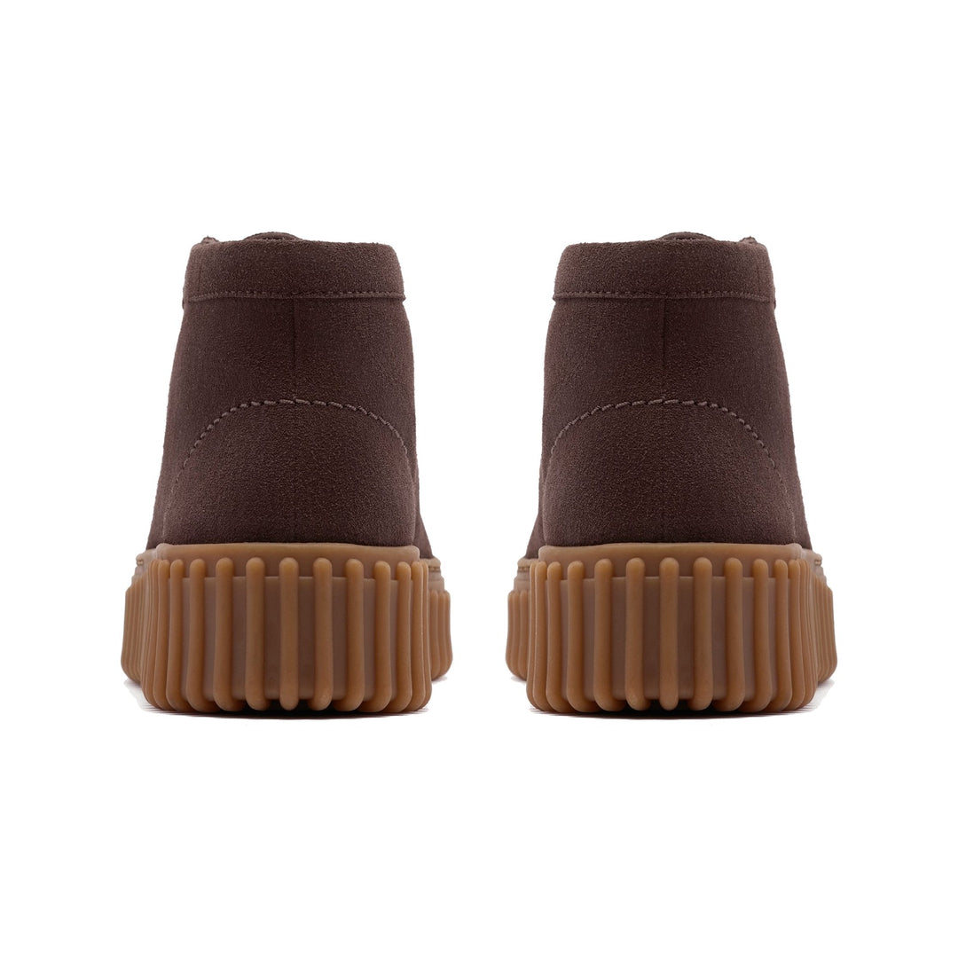 Clarks Torhill Moss Mørkebrun Ruskind Dame