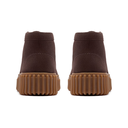 Clarks Torhill Moss Mørkebrun Ruskind Dame
