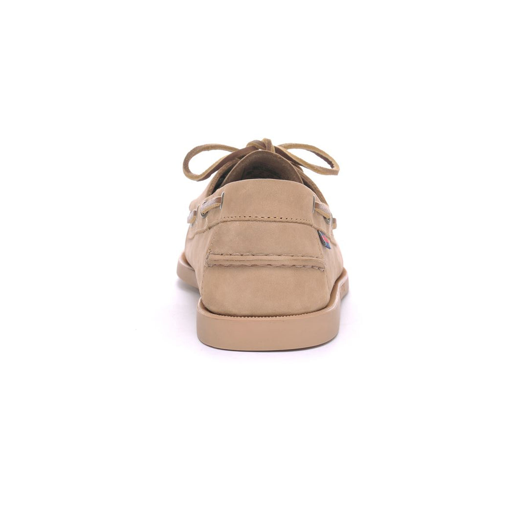 Sebago Docksides Portland Nubuck Beige Dame