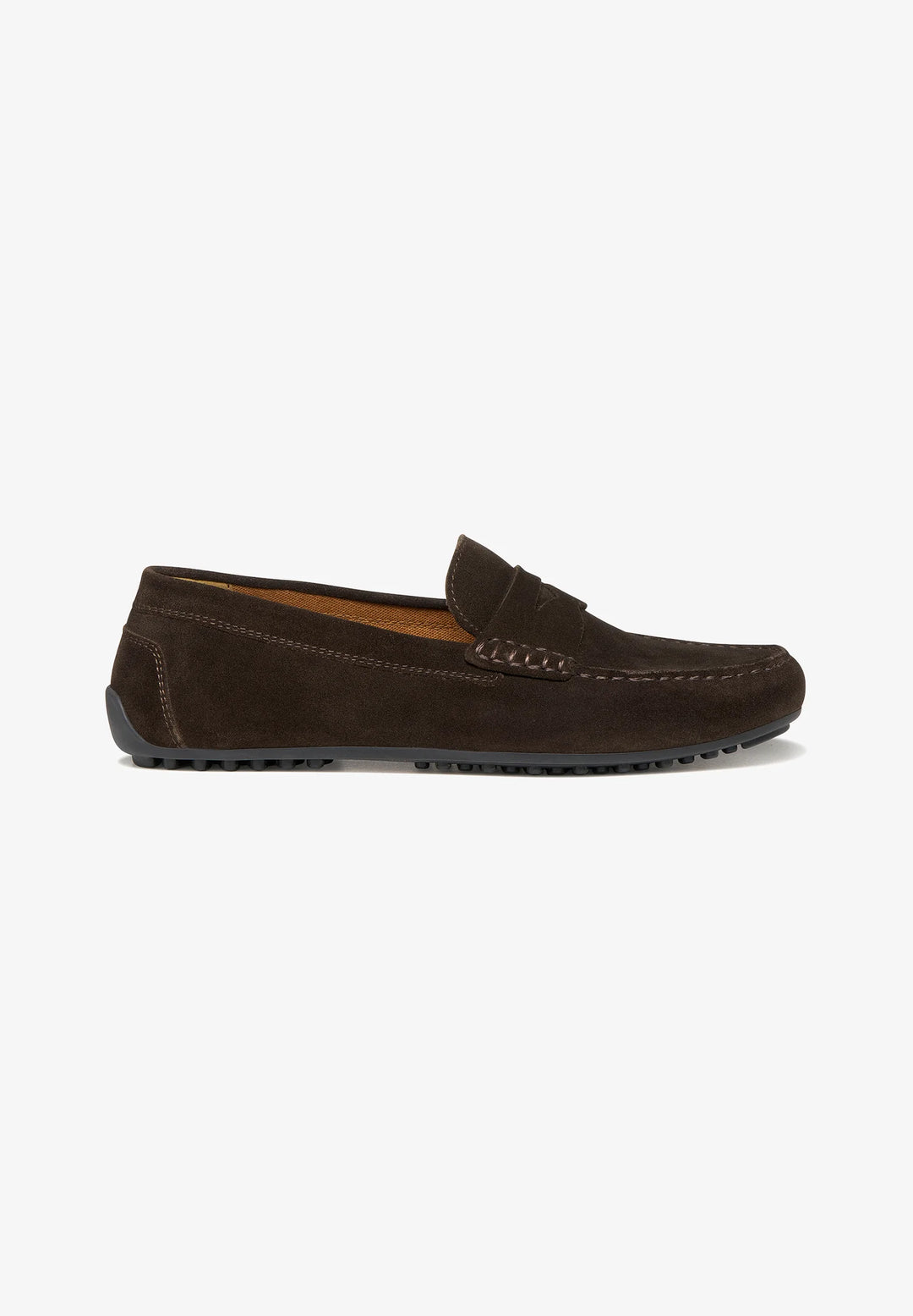 Geox U ISTRIA Mørkebrun Ruskind Loafer