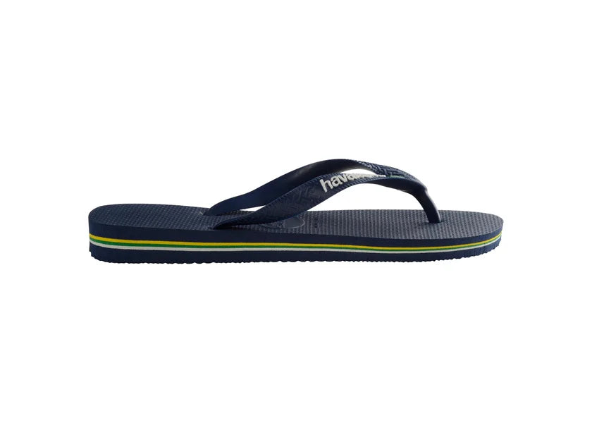 Havaianas Brasil Logo Sandler Mørkeblå