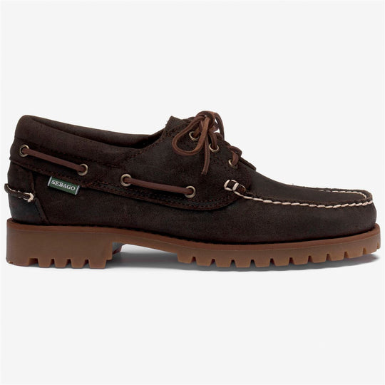 Sebago Acadia Suede Waxed 901 Dark Brown