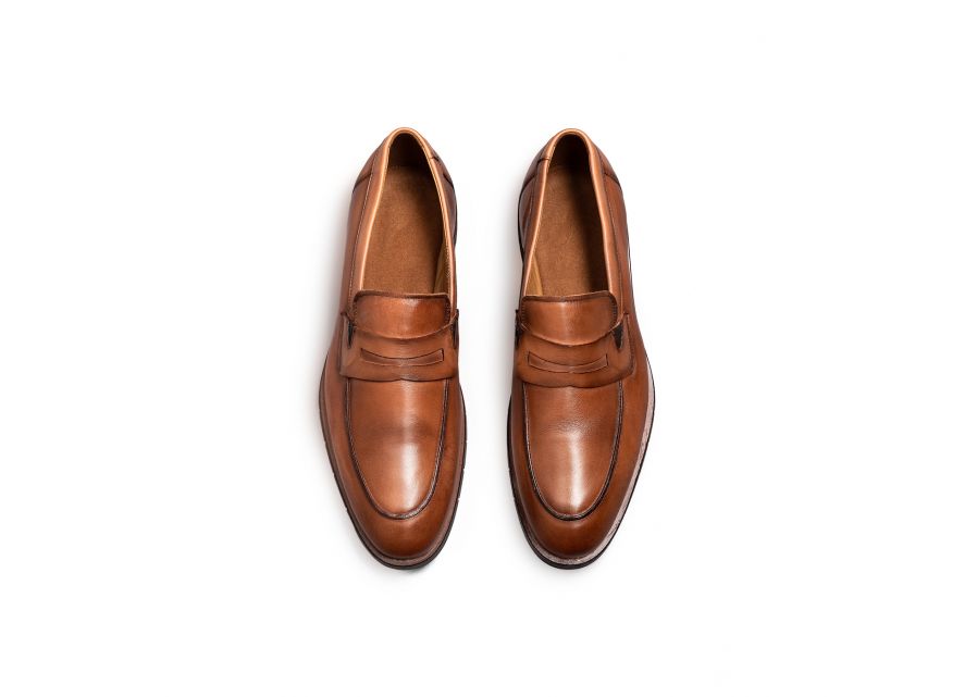 Lloyd Tarras Brandy Leather Loafers