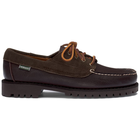 Sebago Askook Lug Suede Tumb Dark Brown