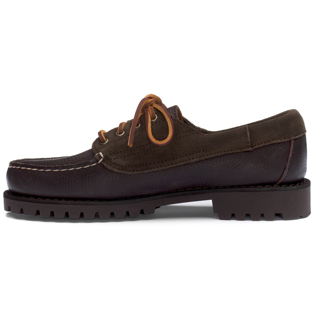 Sebago Askook Lug Suede Tumb Dark Brown