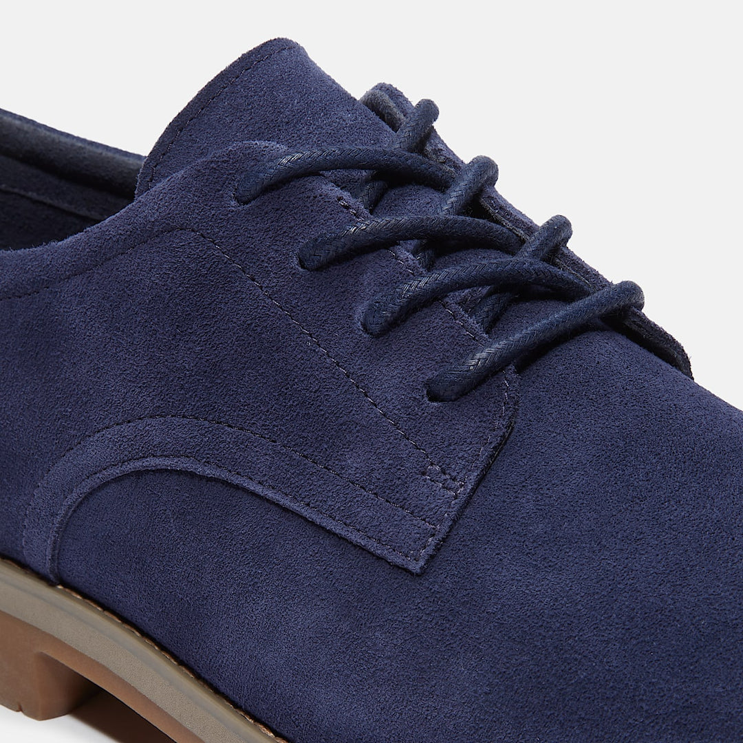 Timberland Britton Square Lace Up Navy Ruskind Sko