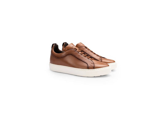 Lloyd Metro Flex Cognac Læder Sneaker
