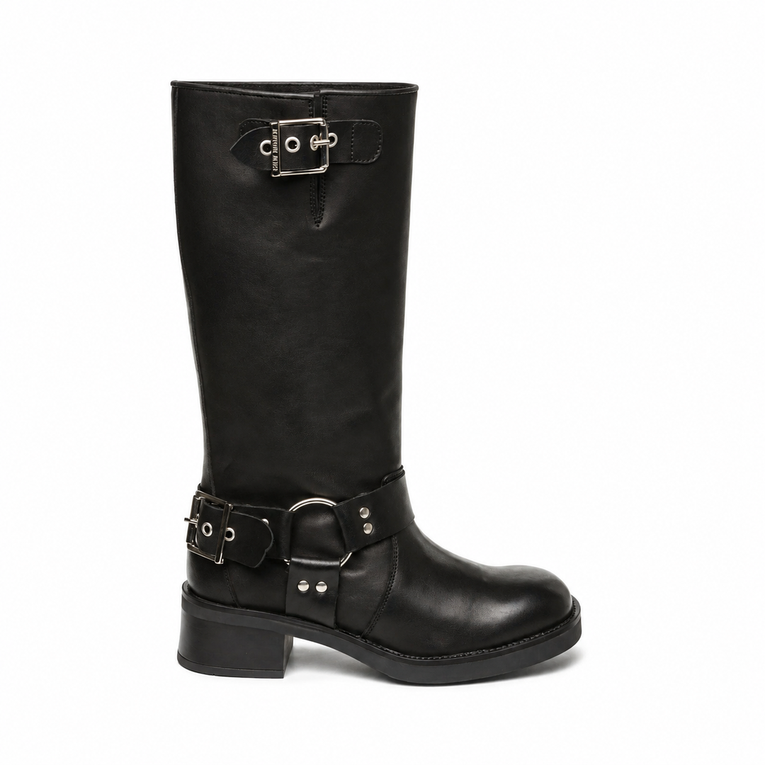 Steve Madden Beau Sorte pull-on støvler i læder Dame
