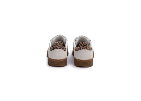 Lloyd Brava Hvid / Leopard Sneaker Dame