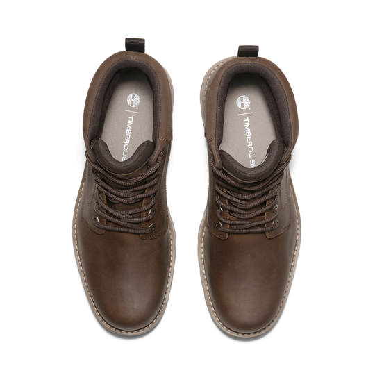 Timberland Britton Road Mid Lace Up Boot Rust Grain