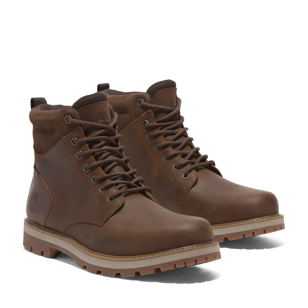 Timberland Britton Road Mid Lace Up Boot Rust Grain