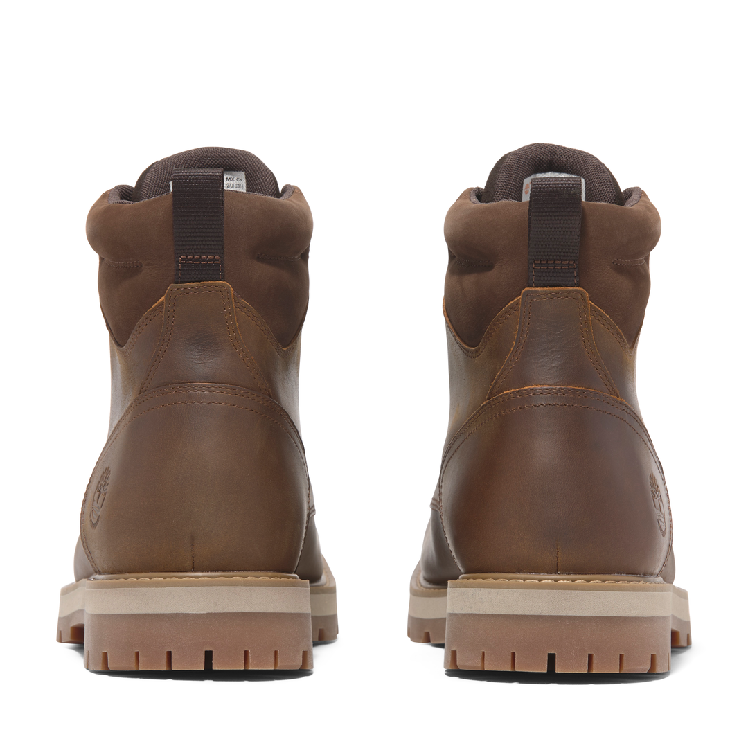 Timberland Britton Road Mid Lace Up Boot Rust Grain