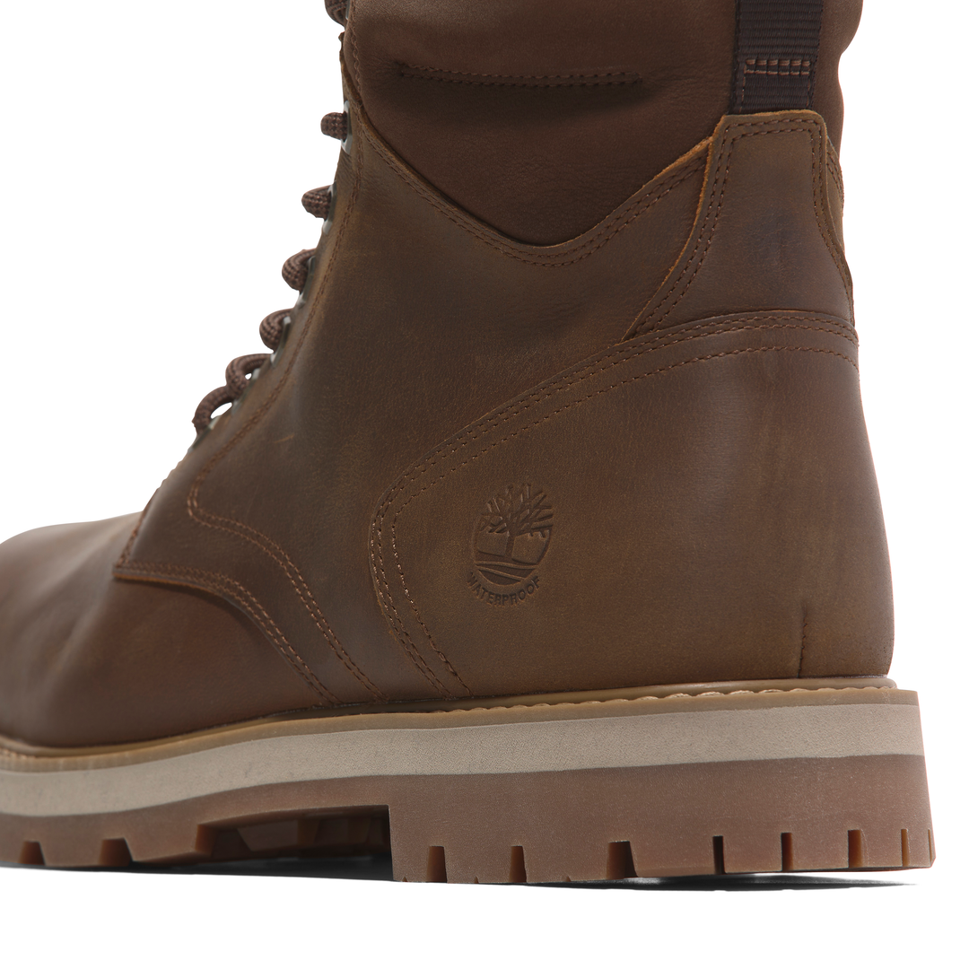Timberland Britton Road Mid Lace Up Boot Rust Grain