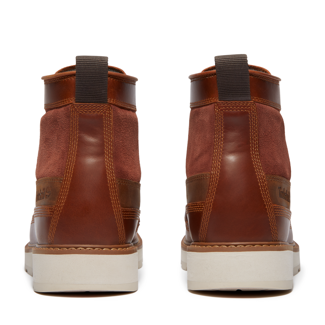 Timberland Britton Mills Mid Lace Up Boot Rust Full Grain