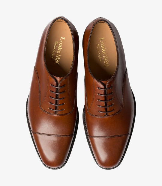 Loake 1880 Aldwych Mahogany Calf leather