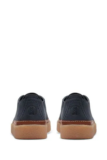 Clarks Clarkwood Low Navy Nubuck Leather