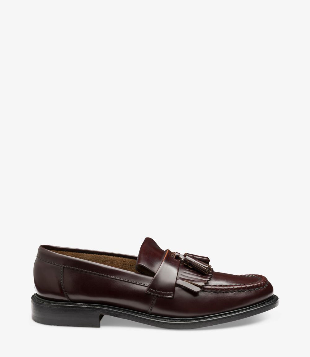 Loake Brighton Oxblood Polished Leather