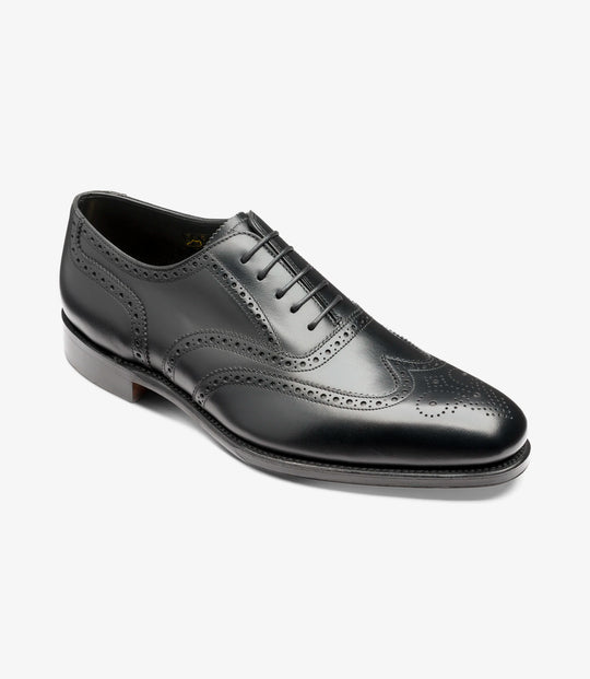 Loake Buckingham Black Calf Leather