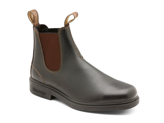 Blundstone 062 DRESS CHISELED TOE BOOT unisex chelsea boot - mørkebrun