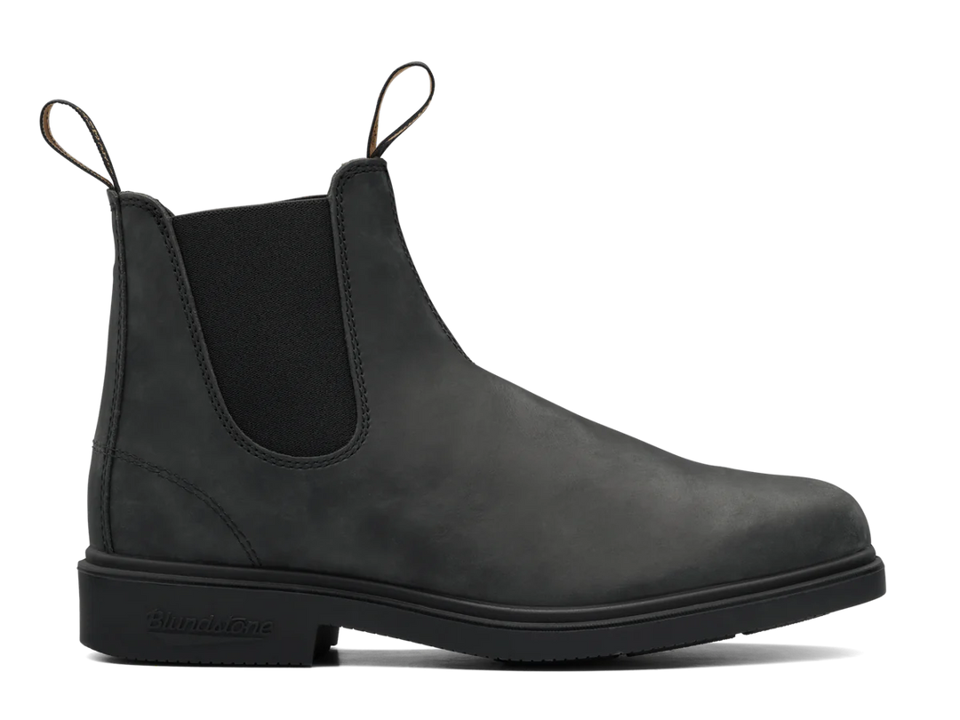 Blundstone 1308 Chiseled Toe Boot – unisex støvle – rustik sort