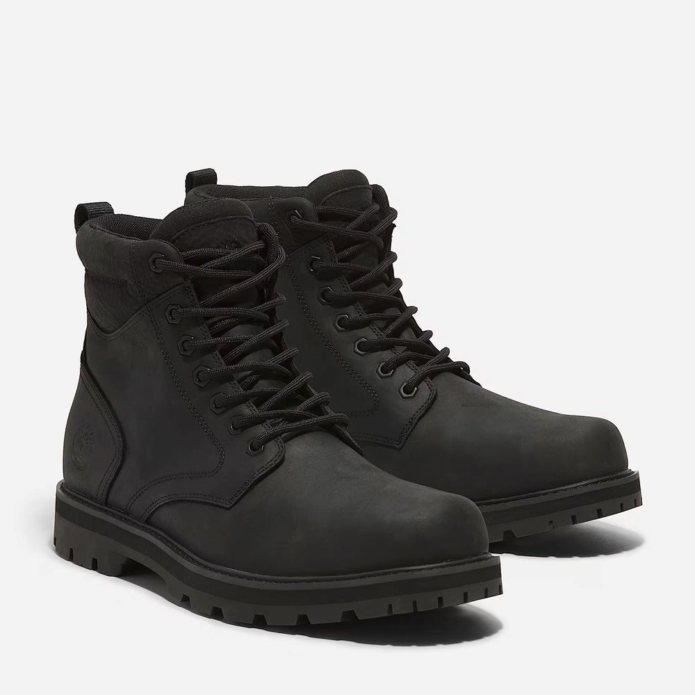 Timberland Britton Road Mid Lace-Up vandtæt vinterstøvle - sort nubuck