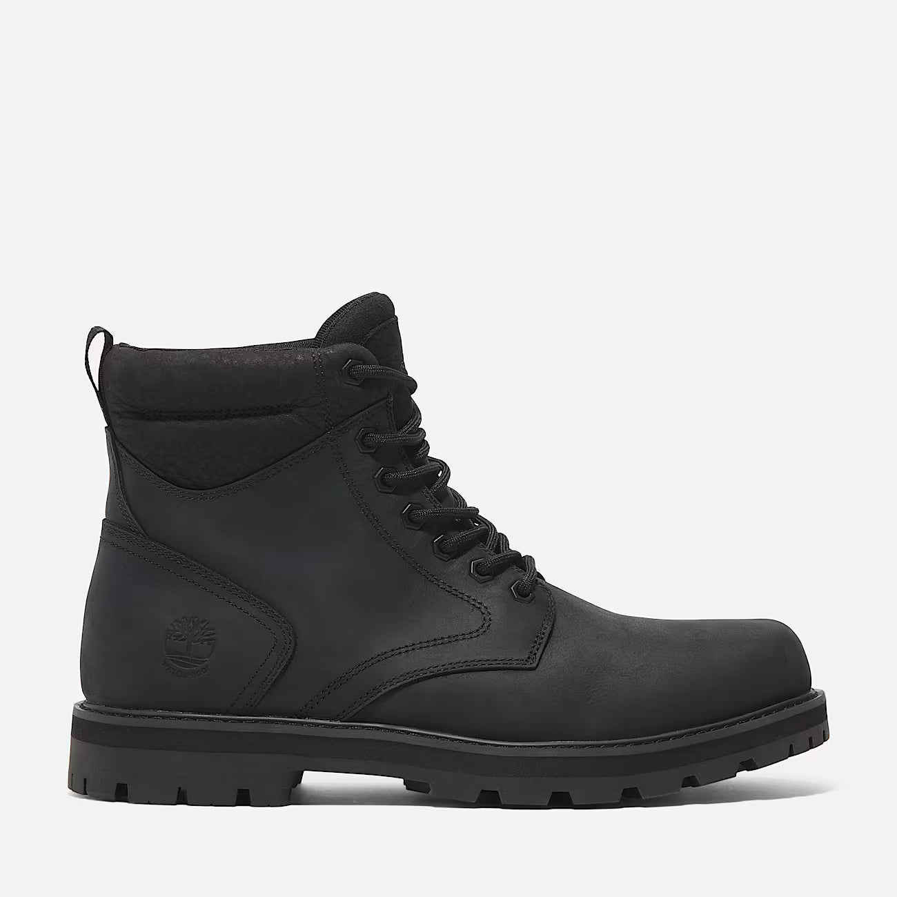 Timberland Britton Road Mid Lace Up Boot Black Full Grain