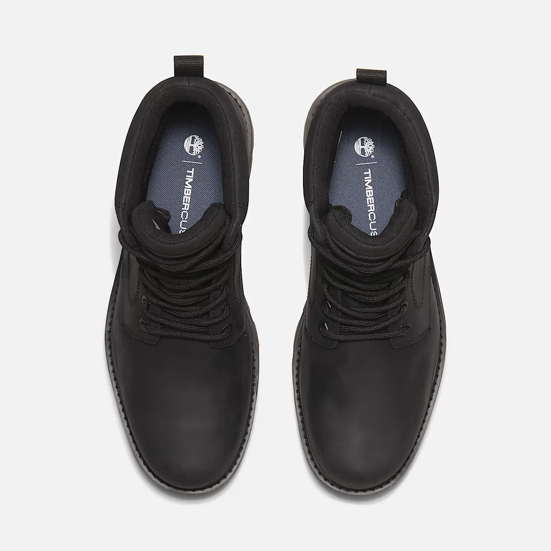 Timberland Britton Road Mid Lace Up Boot Black Full Grain