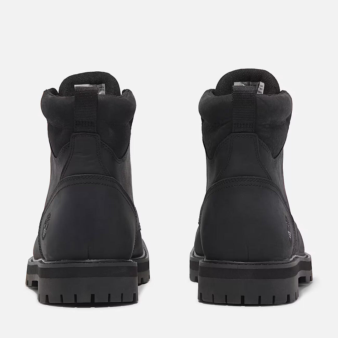 Timberland Britton Road Mid Lace Up Boot Black Full Grain