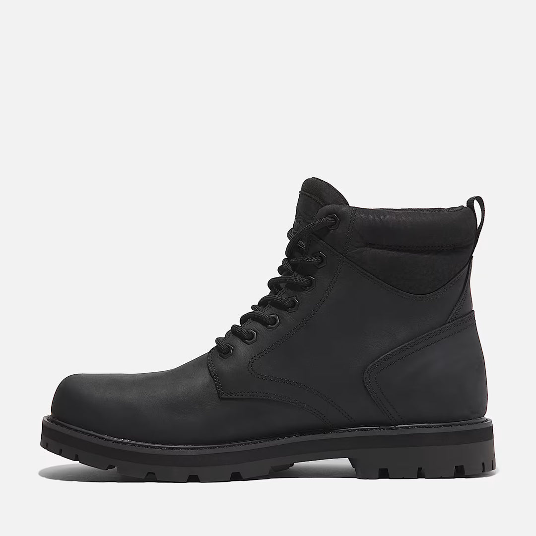 Timberland Britton Road Mid Lace Up Boot Black Full Grain