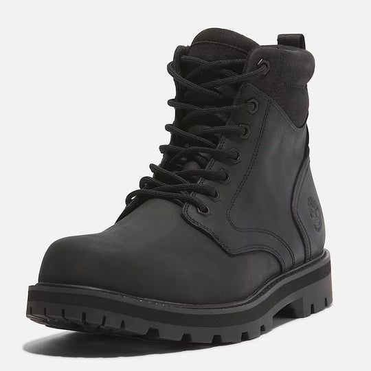 Timberland Britton Road Mid Lace Up Boot Black Full Grain