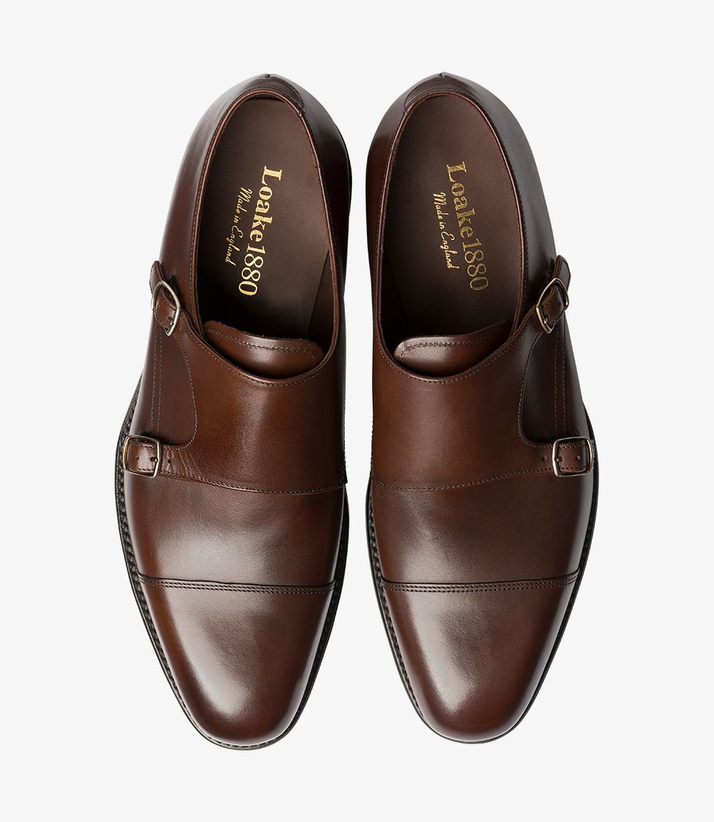 Loake Cannon Dark Brown Burnished Calf