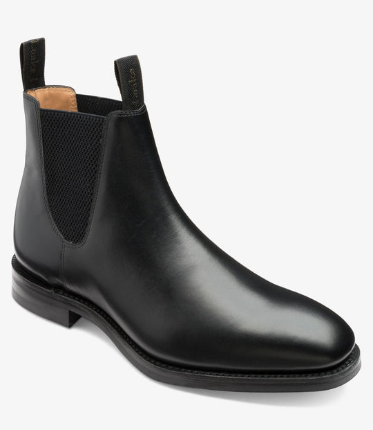 Loake 1880 Chatsworth Leather Chelsea Boots - sort