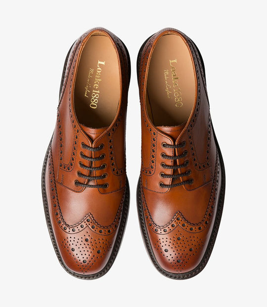 Loake 1880 CHESTER Mahogany leather