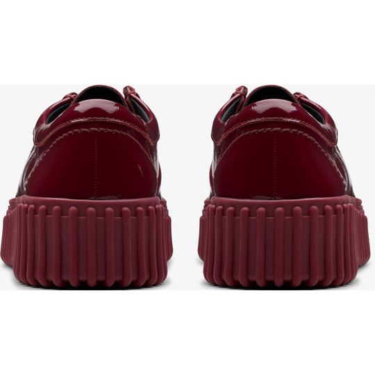 Clarks Torhill Bee Burgundy Patent