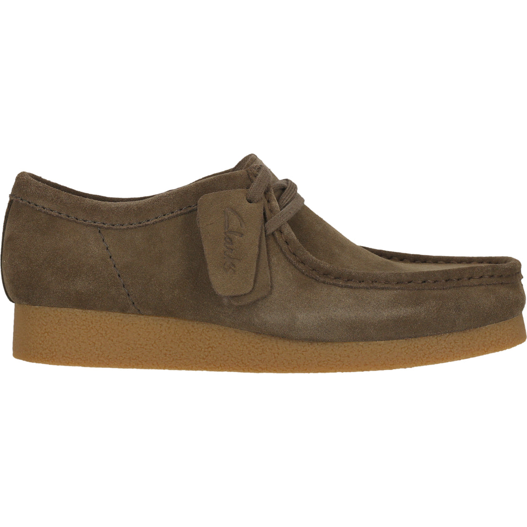 Clarks WallabeeEVO Olivengrøn Ruskind