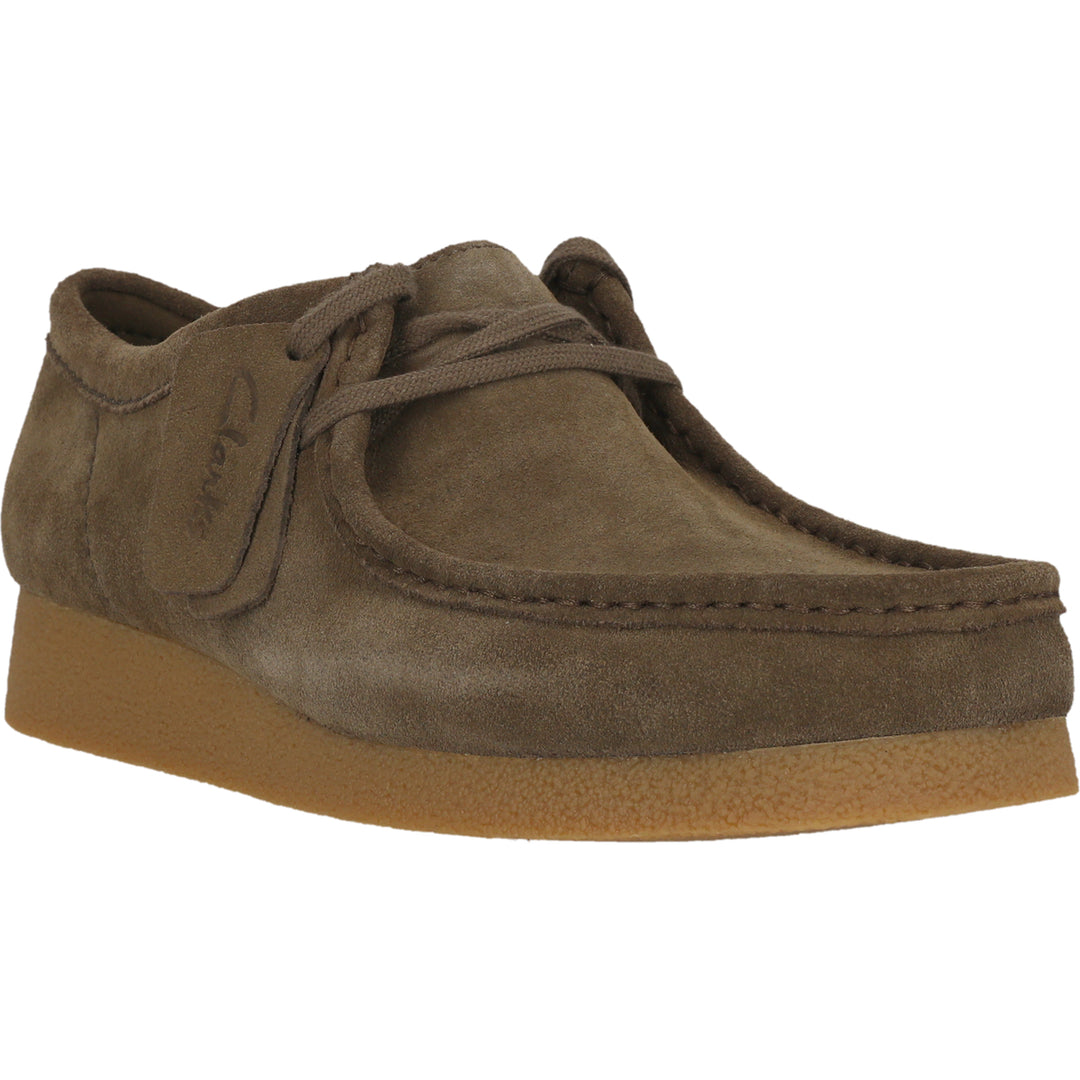 Clarks WallabeeEVO Olivengrøn Ruskind