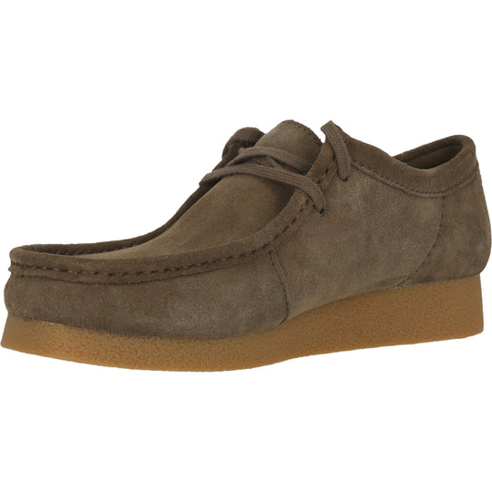 Clarks WallabeeEVO Olivengrøn Ruskind