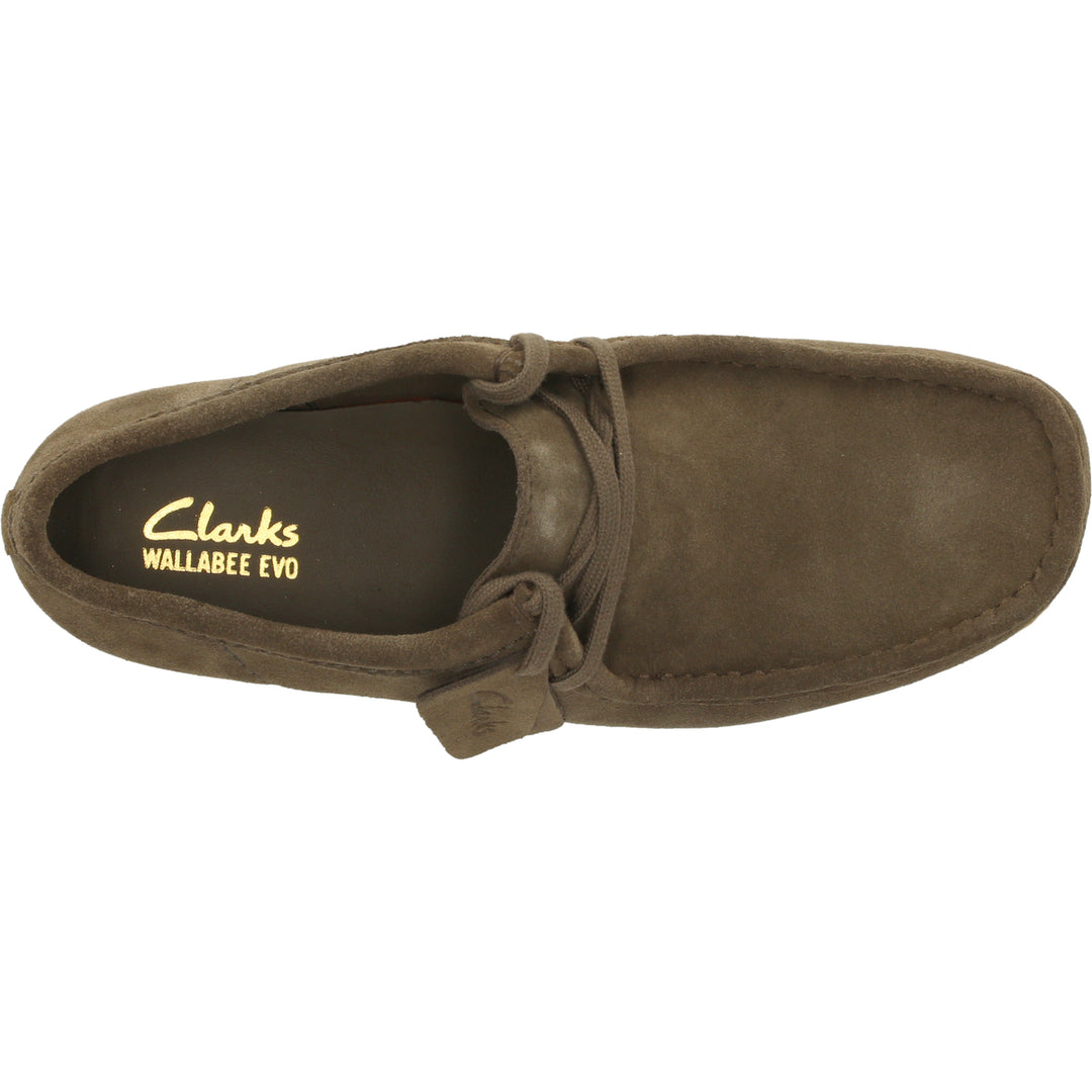 Clarks WallabeeEVO Olivengrøn Ruskind