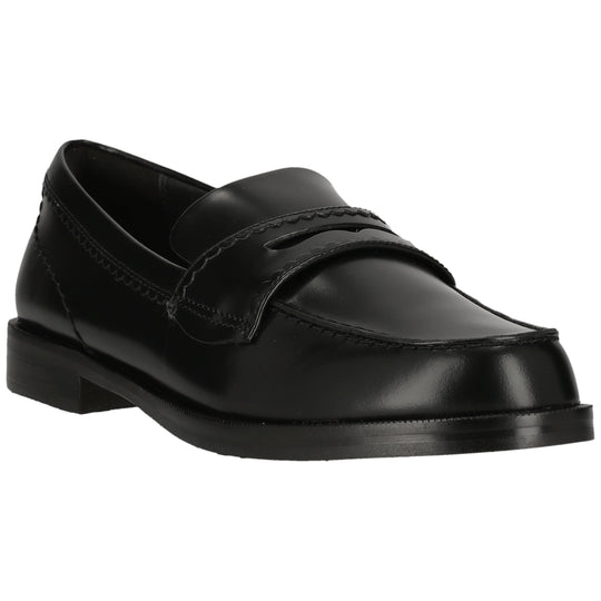 Clarks Straven Edge Sort Læder Dame