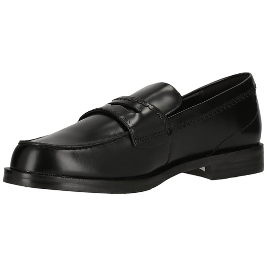 Clarks Straven Edge Sort Læder Dame