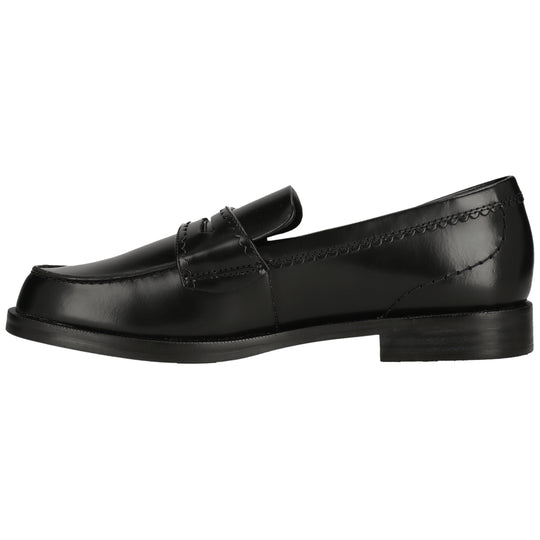 Clarks Straven Edge Sort Læder Dame