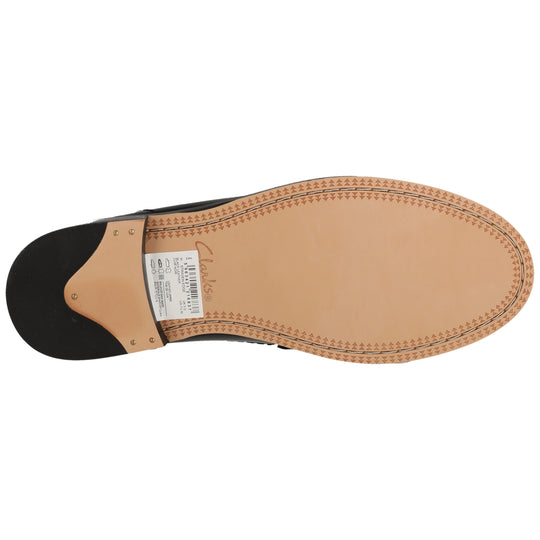 Clarks Straven Edge Sort Læder Dame