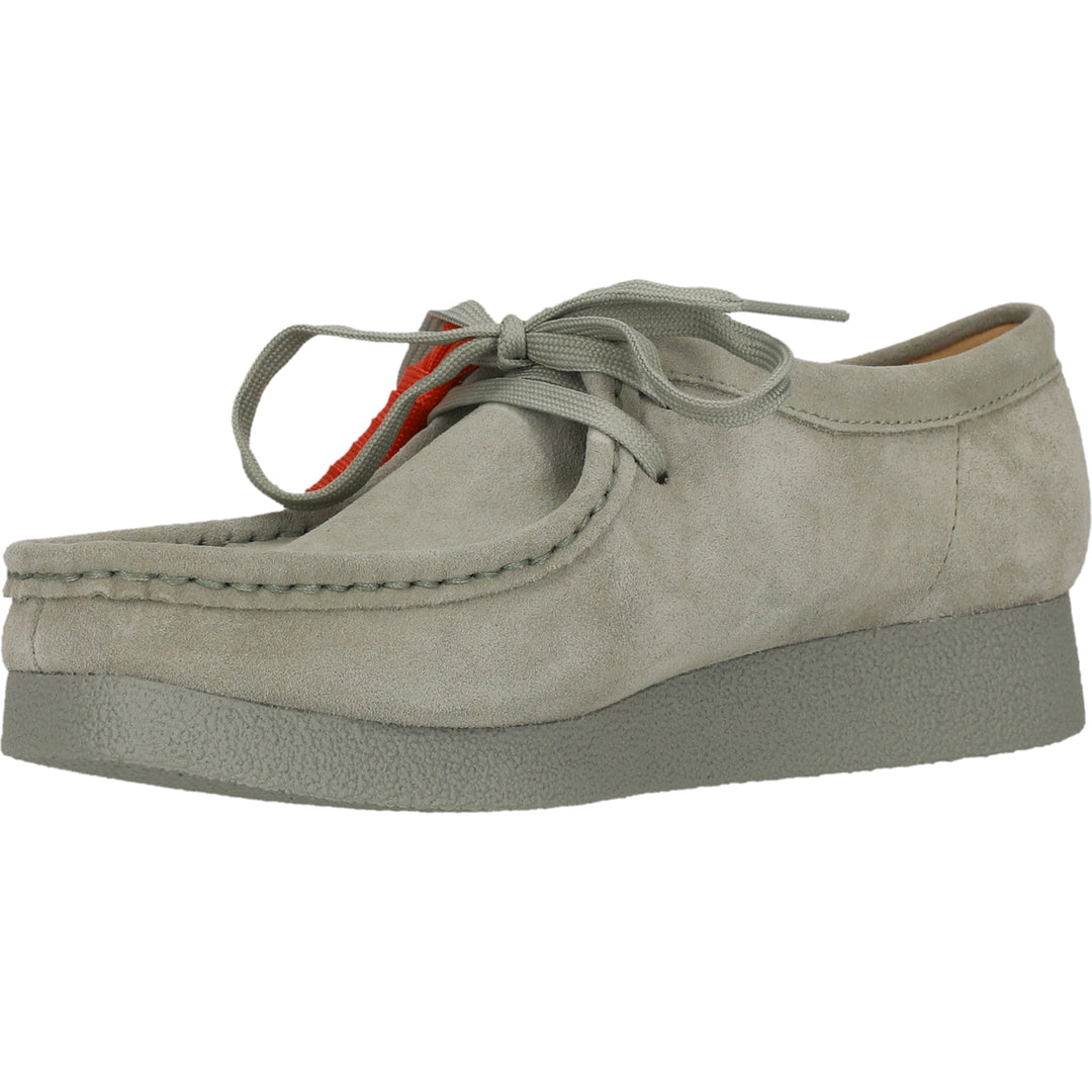 Clarks WallabeeEVOSh Lysegrøn Ruskind